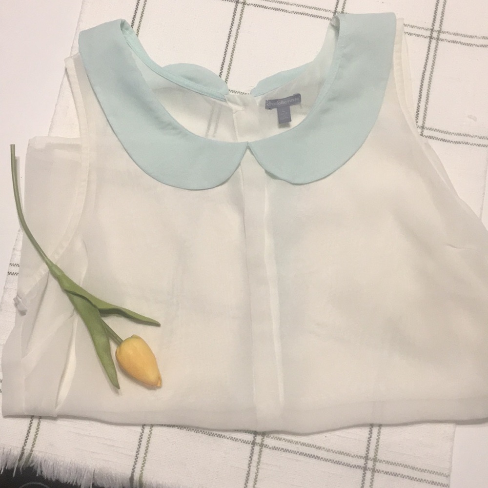 Chiffon Peplum Blouse